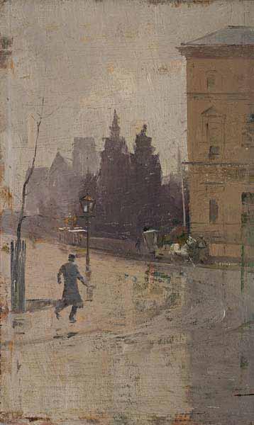 Tom roberts By the Treasury